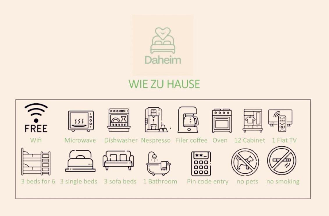 Apartmán Daheim In Essen Exteriér fotografie